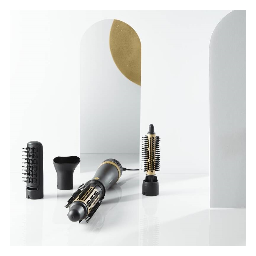 Rowenta - Ηλεκτρική βούρτσα EXPRESS STYLE 800W/230V μαύρο/χρυσό