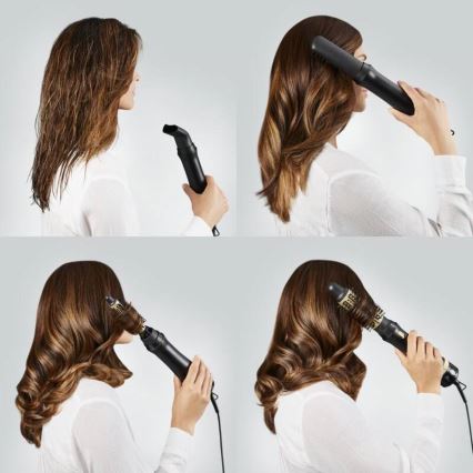 Rowenta - Ηλεκτρική βούρτσα EXPRESS STYLE 800W/230V μαύρο/χρυσό