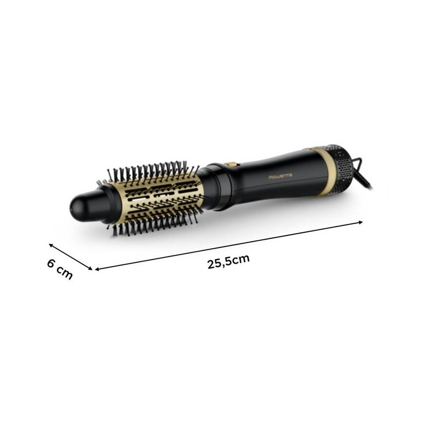Rowenta - Ηλεκτρική βούρτσα EXPRESS STYLE 800W/230V μαύρο/χρυσό