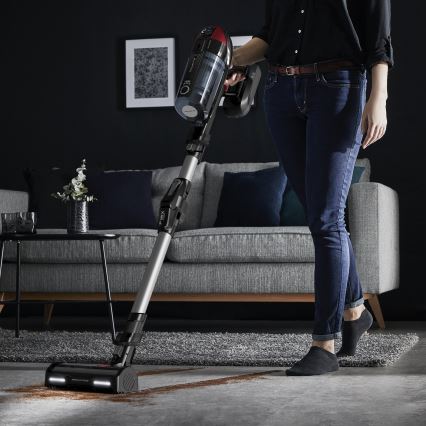 Rowenta - Σκούπα stick 2-σε-1 X-FORCE FLEX ANIMAL CARE 320W/25,2V μαύρη 2000 mAh