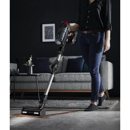 Rowenta - Σκούπα stick 2-σε-1 X-FORCE FLEX ANIMAL CARE 320W/25,2V μαύρη 2000 mAh