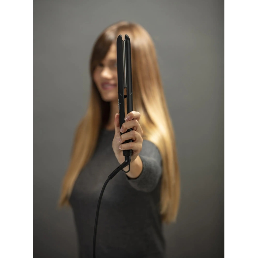 Rowenta - Σίδερο μαλλιών EXPRESS STYLE μαύρο