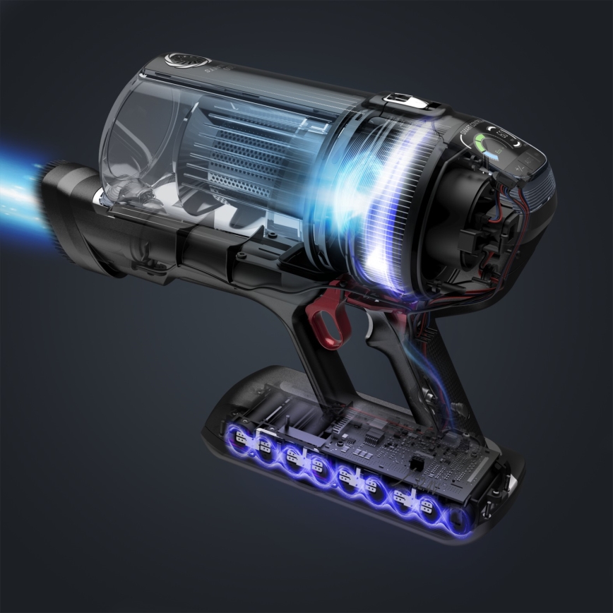 Rowenta - Ραβδοσκούπα 3 σε 1 X-FORCE ANIMAL AUTO 480W/32,4V μαύρη 2000 mAh