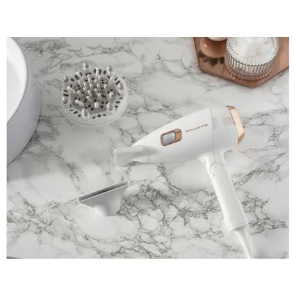 Rowenta - Πιστολάκι μαλλιών ULTIMATE EXPERIENCE 2200W/230V λευκό