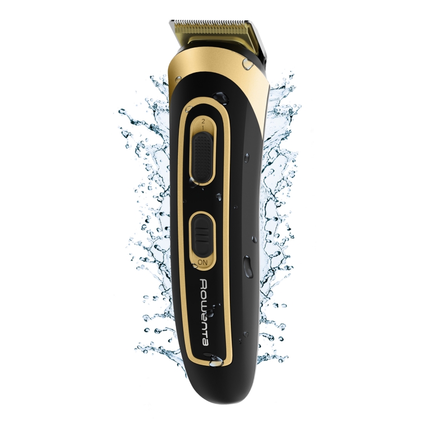 Rowenta - Τρίμερ TRIM & STYLE 750 mAh μαύρο/χρυσό