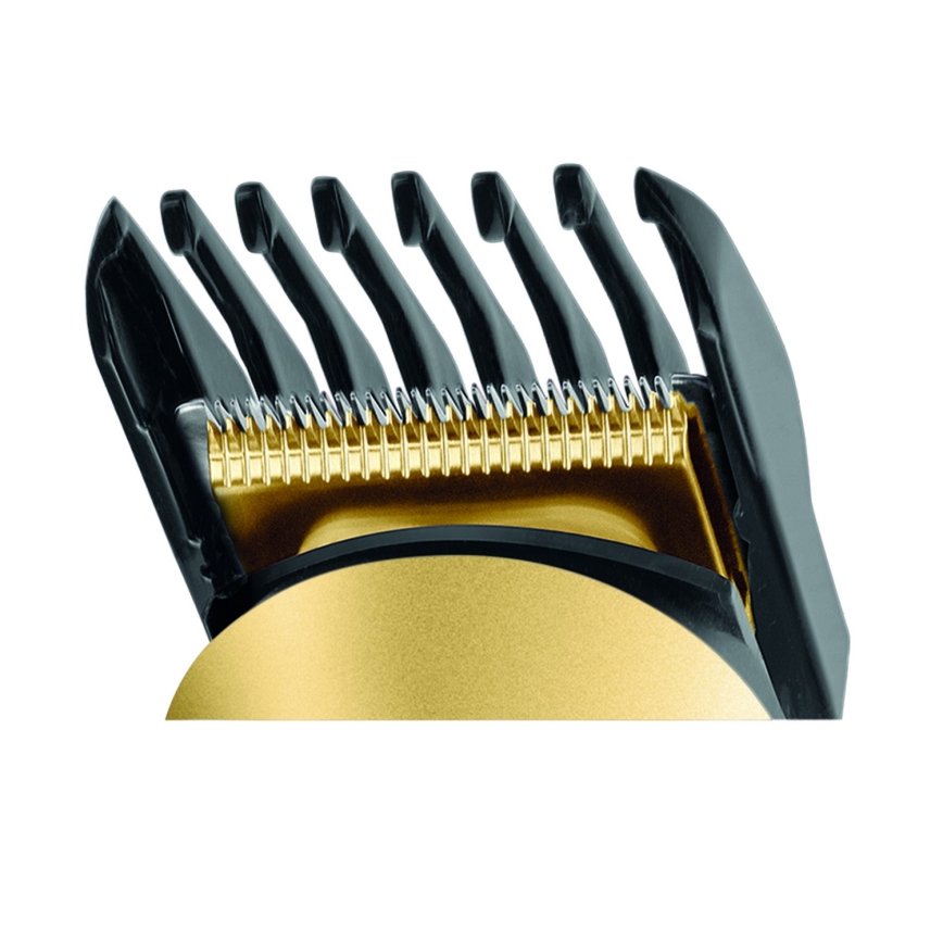 Rowenta - Τρίμερ TRIM & STYLE 750 mAh μαύρο/χρυσό