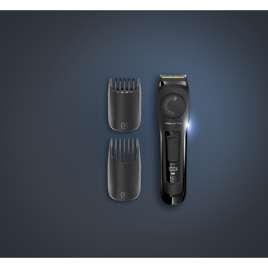 Rowenta - VIRTUO BEARD TRIMMER, κουρευτική μηχανή γενειάδας, μαύρη, 1200 mAh
