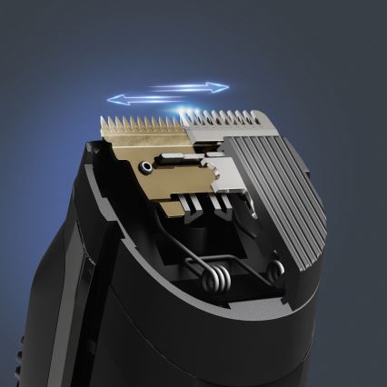 Rowenta - VIRTUO BEARD TRIMMER, κουρευτική μηχανή γενειάδας, μαύρη, 1200 mAh