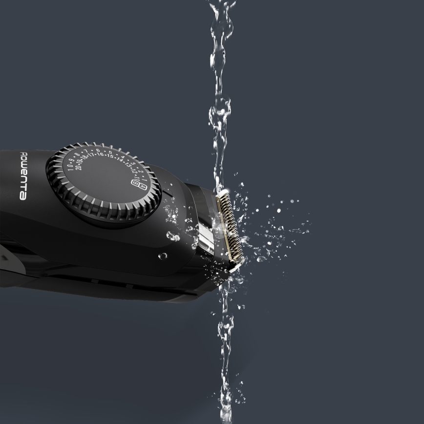 Rowenta - VIRTUO BEARD TRIMMER, κουρευτική μηχανή γενειάδας, μαύρη, 1200 mAh