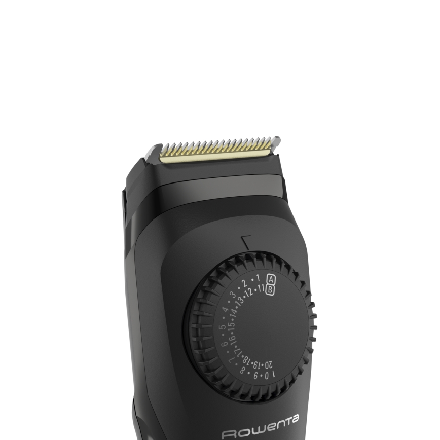 Rowenta - VIRTUO BEARD TRIMMER, κουρευτική μηχανή γενειάδας, μαύρη, 1200 mAh