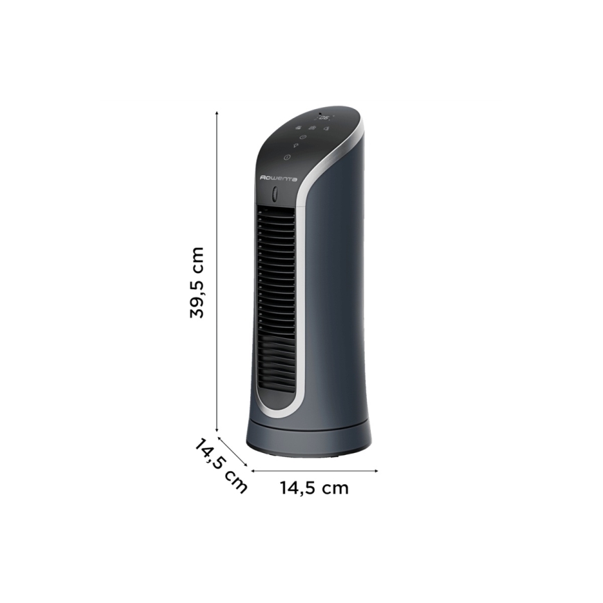 Rowenta - Ανεμιστήρας Ορθοστάτης EOLE COMPACT 30W/230V μαύρο