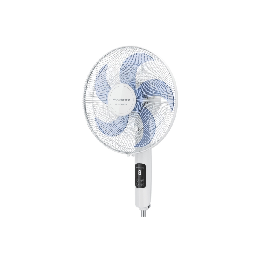 Rowenta - Επιδαπέδιος ανεμιστήρας TURBO SILENCE 55W/230V 147 εκ. λευκός με τηλεχειριστήριο