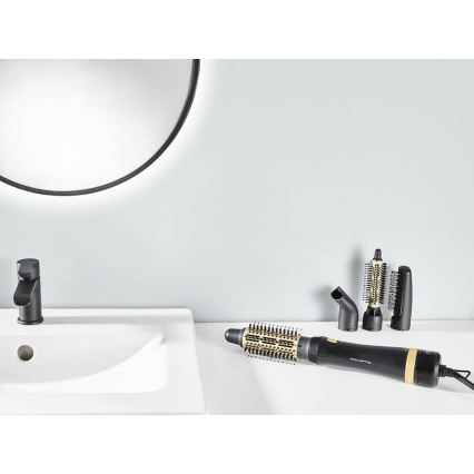 Rowenta - Ηλεκτρική βούρτσα EXPRESS STYLE 800W/230V μαύρο/χρυσό