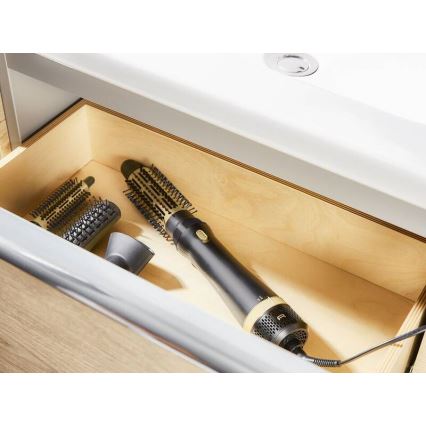 Rowenta - Ηλεκτρική βούρτσα EXPRESS STYLE 800W/230V μαύρο/χρυσό