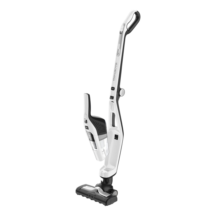 Rowenta - Ηλεκτρική σκούπα Stick DUAL FORCE 2IN1 100W/18V 2500 mAh λευκό