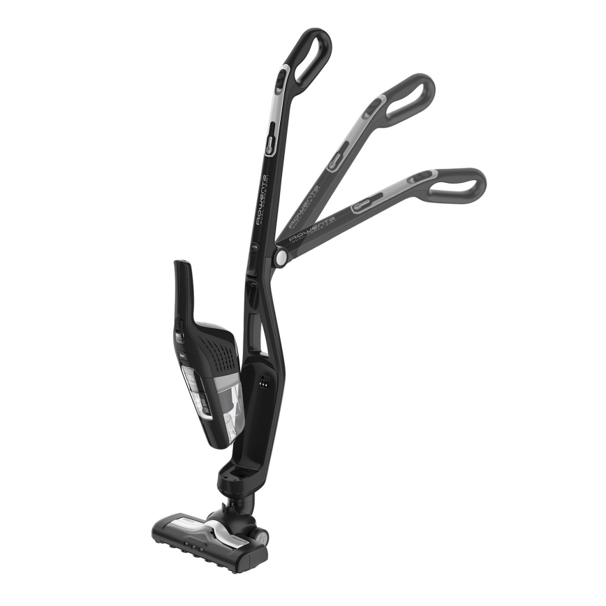 Rowenta - Ηλεκτρική σκούπα Stick DUAL FORCE 2IN1 100W/18V 2500 mAh μαύρο