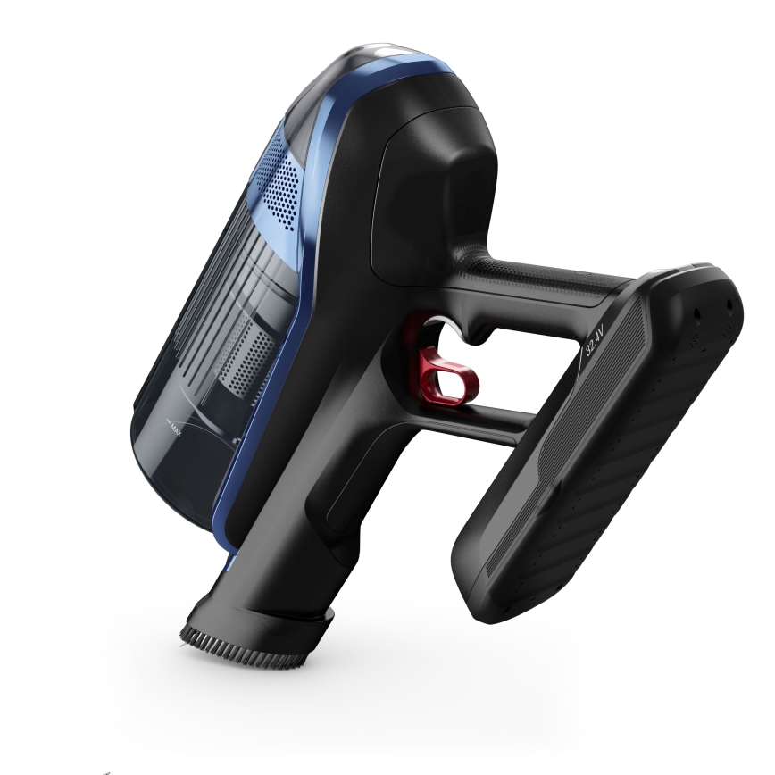 Rowenta - Ηλεκτρική σκούπα Stick με σφουγγάρισμα X-FORCE FLEX ANIMAL AQUA AUTO 3σε1 480W/32,4V 2500 mAh μπλε