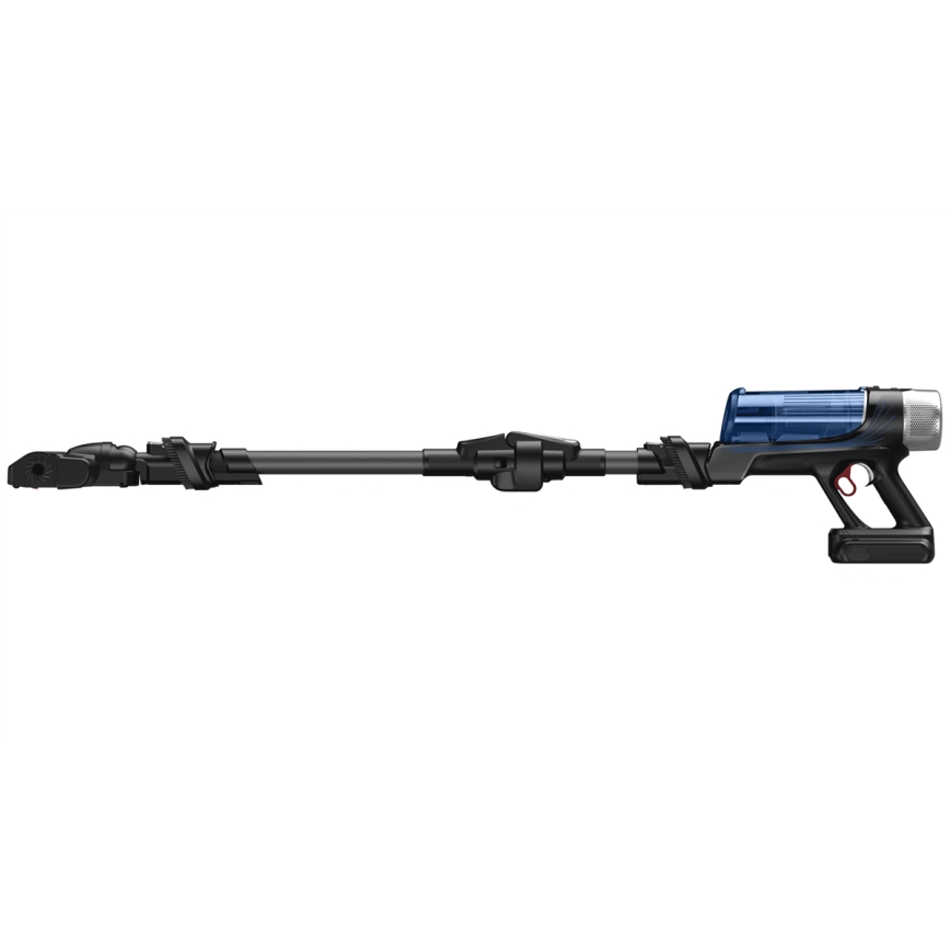 Rowenta - Ηλεκτρική σκούπα Stick με σφουγγάρισμα X-FORCE FLEX ANIMAL AQUA AUTO 4σε1 250W/25,2V 2500 mAh μαύρο/μπλε