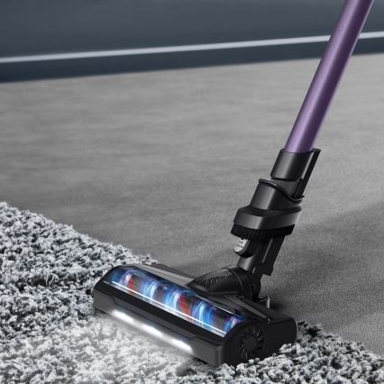 Rowenta - Ηλεκτρική σκούπα Stick X-PERT 2σε1 140W/18V 2500 mAh μωβ