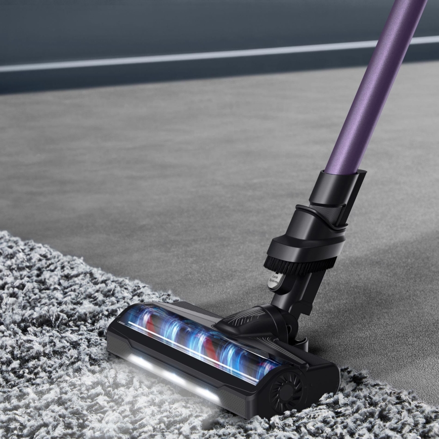 Rowenta - Ηλεκτρική σκούπα Stick X-PERT 2σε1 140W/18V 2500 mAh μωβ