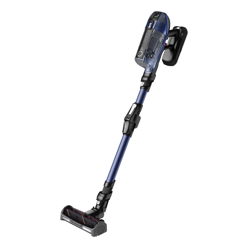 Rowenta - Ηλεκτρική σκούπα Stick με σφουγγάρισμα X-FORCE FLEX ANIMAL AQUA AUTO 3σε1 480W/32,4V 2500 mAh μπλε