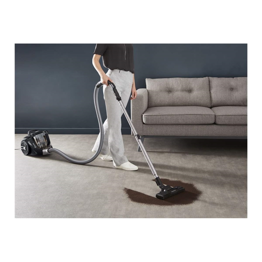 Rowenta - Ηλεκτρική Σκούπα με κάδο COMPACT POWER XXL 2,5l 900W/230V μαύρο