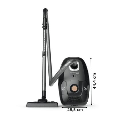 Rowenta - Ηλεκτρική σκούπα με σακούλα GREEN FORCE EFFITECH ECO TOTAL CLEAN 400W/230V μαύρο