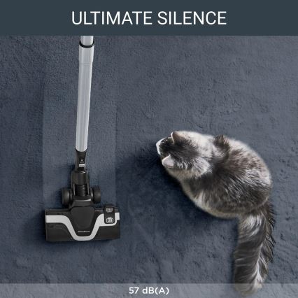 Rowenta - Ηλεκτρική Σκούπα με σακούλα SILENCE FORCE ALLERGY+ 4,5l 400W/230V μαύρο/λευκό