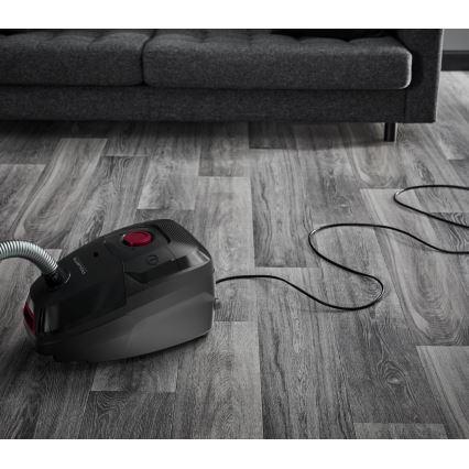Rowenta - Ηλεκτρική σκούπα με σακούλα ΠΡΑΣΙΝΟ FORCE MAX ECO TOTAL CLASSIC 900W/230V μαύρο
