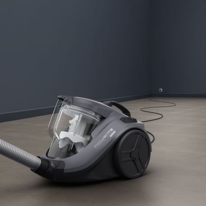 Rowenta - Ηλεκτρική σκούπα χωρίς σακούλα COMPACT POWER 1,5l 750W/230V γκρι