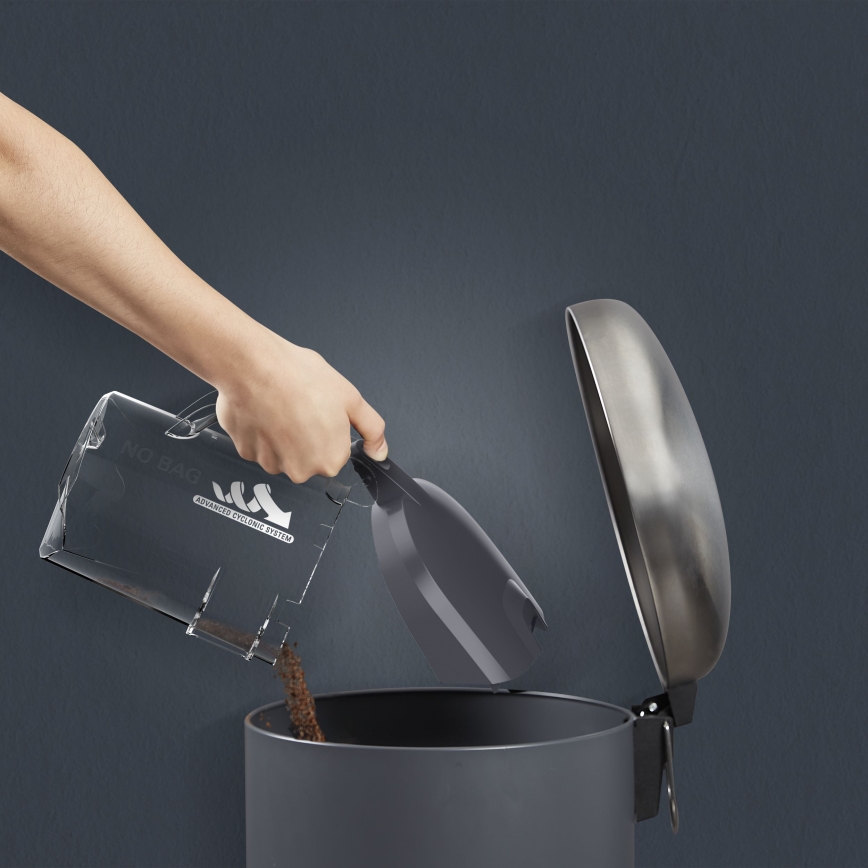 Rowenta - Ηλεκτρική σκούπα χωρίς σακούλα COMPACT POWER 1,5l 750W/230V γκρι
