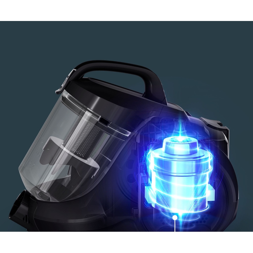 Rowenta - Ηλεκτρική σκούπα χωρίς σακούλα COMPACT POWER 1,5l 750W/230V γκρι