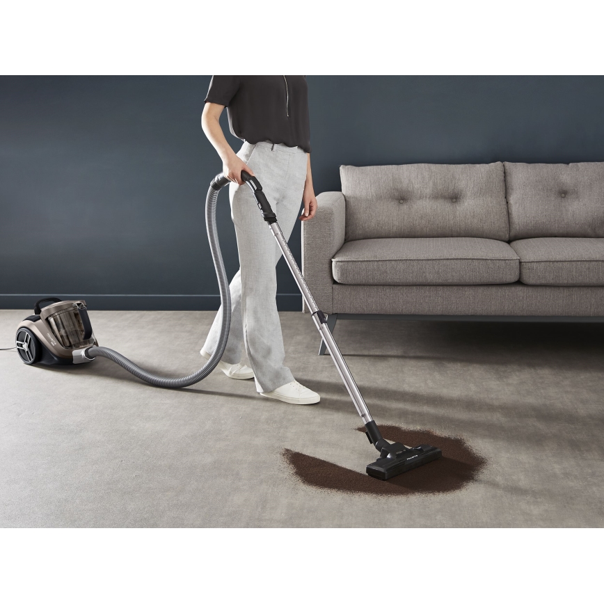 Rowenta - Ηλεκτρική σκούπα χωρίς σακούλα COMPACT POWER XXL 2,5l 900W/230V καφέ