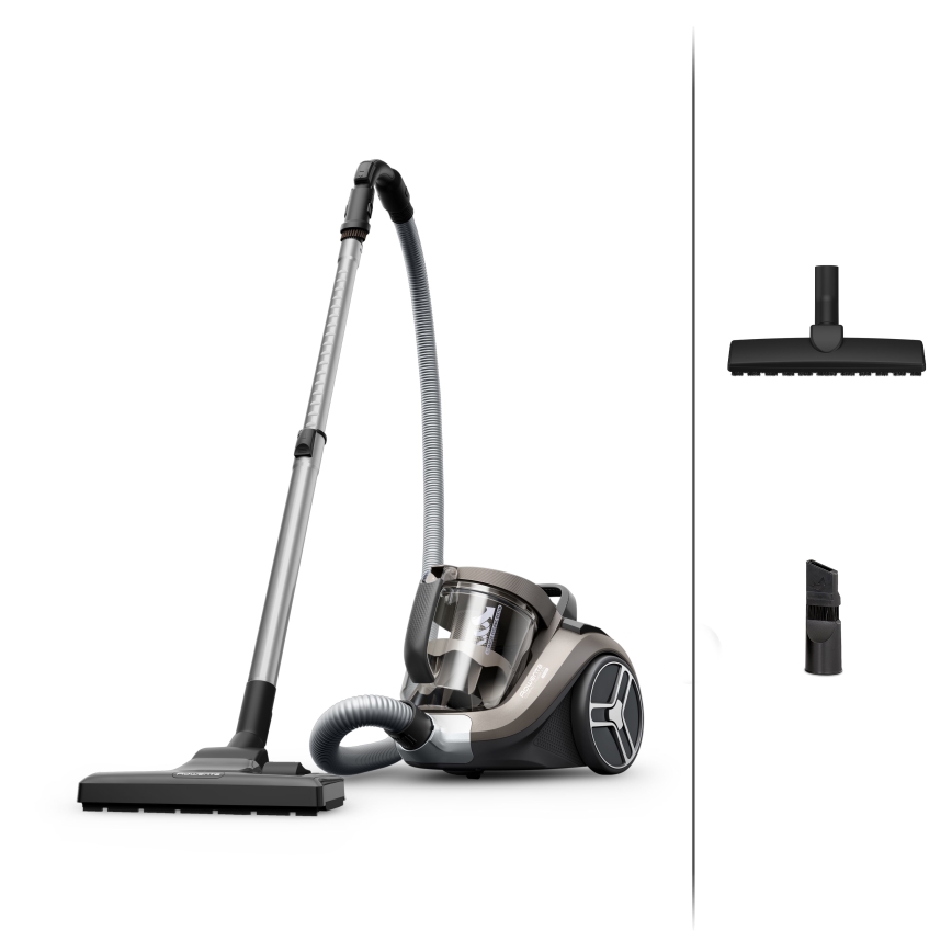 Rowenta - Ηλεκτρική σκούπα χωρίς σακούλα COMPACT POWER XXL 2,5l 900W/230V καφέ
