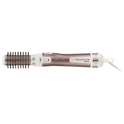 Rowenta - Περιστρεφόμενη βούρτσα μαλλιών PREMIUM CARE 1000W/230V ροζ/λευκό