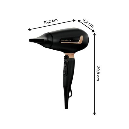 Rowenta - Πιστολάκι μαλλιών PRO EXPERT 2200W/230V μαύρο