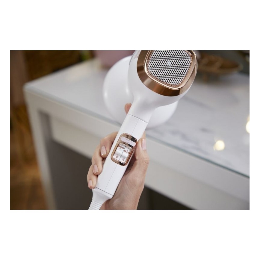 Rowenta - Πιστολάκι μαλλιών ULTIMATE EXPERIENCE 2200W/230V λευκό