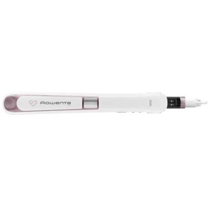 Rowenta - Πρέσα μαλλιών με οθόνη LCD PREMIUM CARE 32W/230V ροζ/λευκό