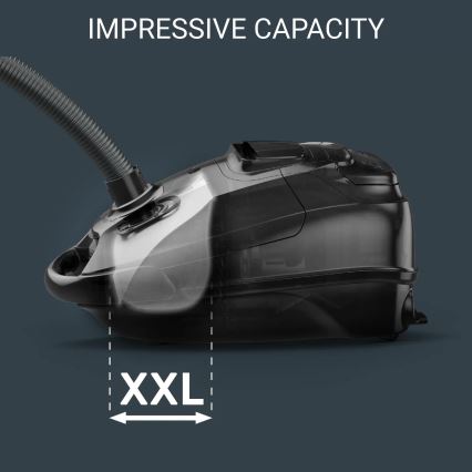 Rowenta - Σακούλα ηλεκτρική σκούπα SILENCE FORCE ALLERGY+ 4,5λτ 400W/230V μαύρο/άσπρο