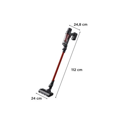 Rowenta - Σκούπα 2 σε 1 X-PERT ANIMAL 140W/18V κόκκινο
