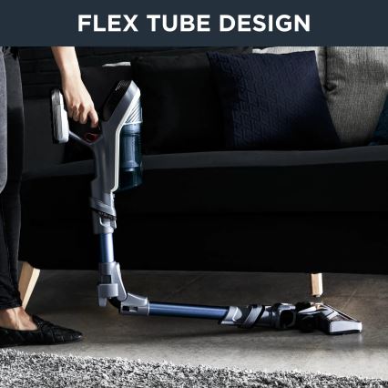 Rowenta - Σκούπα Stick  X-FORCE FLEX 8,60 ANIMAL AQUA 4IN1 185W/22V μπλε