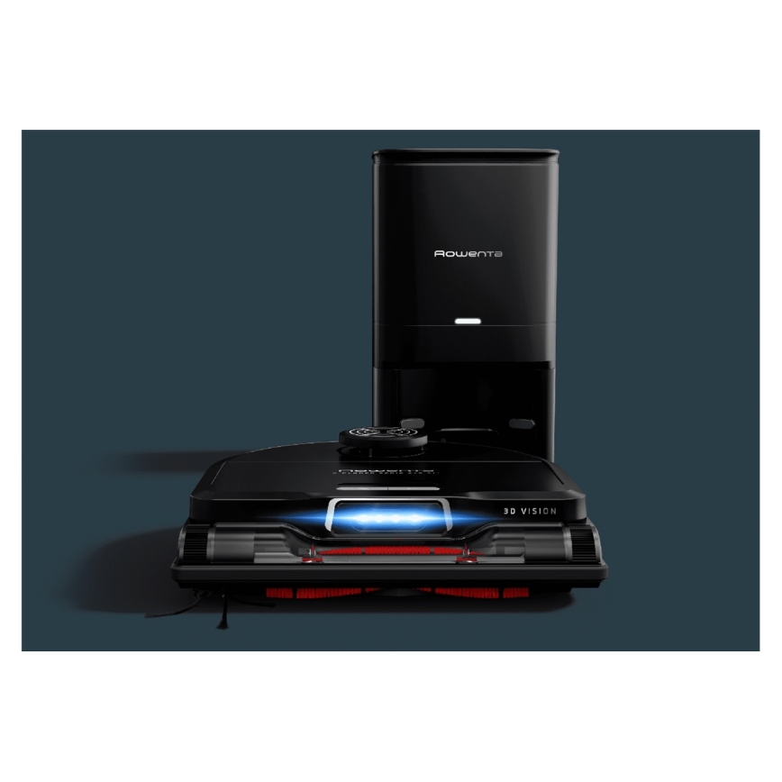 Rowenta - Σκούπα ρομπότ με σφουγγάρισμα X-PLORER S240+ AI Animal & Allergy Wi-Fi 5200 mAh