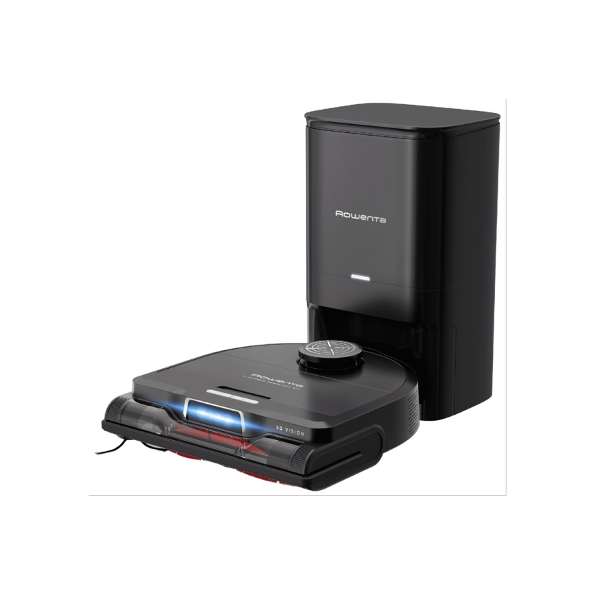 Rowenta - Σκούπα ρομπότ με σφουγγάρισμα X-PLORER S240+ AI Animal & Allergy Wi-Fi 5200 mAh