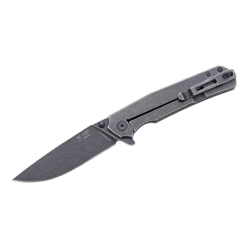 Ruike RUP801SB - Πτυσσόμενο μαχαίρι τσέπης 20 cm γκρι