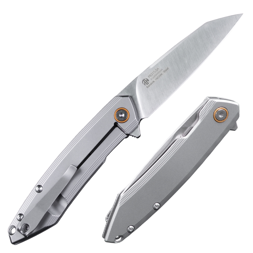 Ruike RUP831SSA - Πτυσσόμενος σουγιάς 19,5 cm ασημί