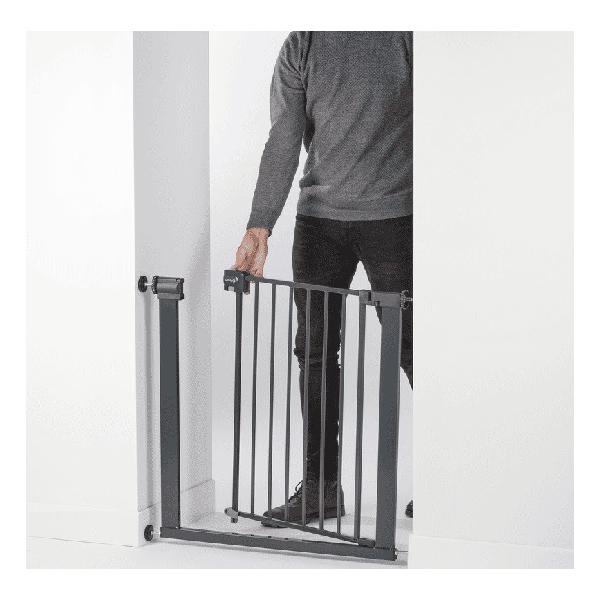 Safety 1st - Ασφαλιστική πόρτα EASY CLOSE σε γκρι χρώμα