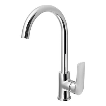 Samona - Μπαταρία νεροχύτη KORANA 35,6 cm γυαλιστερό χρώμιο