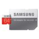 Samsung -Κάρτα μνήμης MicroSDXC 64GB EVO+ U1 100MB/s + SD αντάπτορας