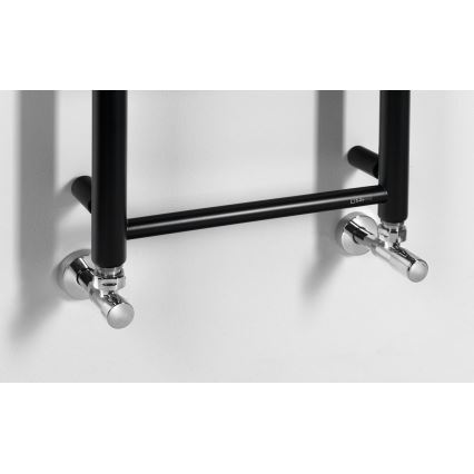 Sapho - Καλοριφέρ μπάνιου DINA 168x35 cm ματ μαύρο