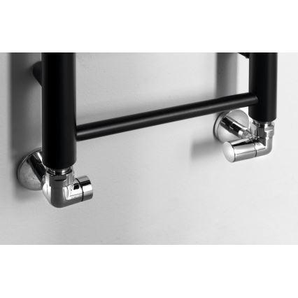 Sapho - Καλοριφέρ μπάνιου DINA 174x30 cm ματ μαύρο